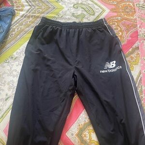 New Balance Kids Black Track Pants